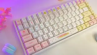 The Most Aesthetic & Cute Keyboard Macaron Keycaps EVER!