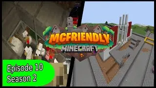 Start Build City & Chicken Farm  | Minecraft MCFriendly Server | ( Episode 10 Season 2 ) #minecraft