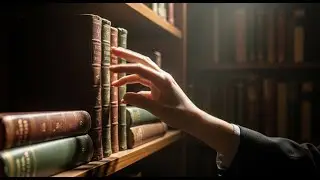 you found an old diary in the library basement (dark academia / ambient music)