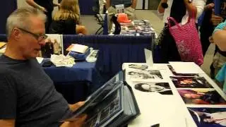 Dava Giving Bruce the Babylon 5 Album She Created