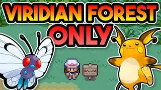 Can I Beat Pokemon Leaf Green with ONLY Viridian Forest Pokemon