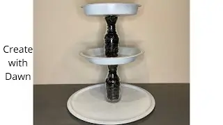 DIY tiered tray
