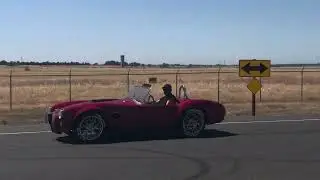 AC cobra replica cruising