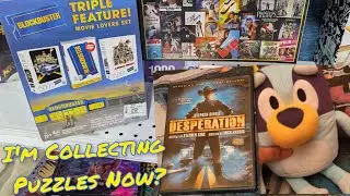 Finding Blockbuster Movie Puzzles And Getting A Stephen King Movie Again + A Bluey Plush