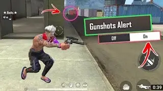 new  OB34 biggest updates 🤩new Gunshots Alert in free fire 🥴 new updates in free Fire 🥶#gaming #ob34