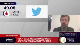 Jack Dorsey: 'Section 230 is the most important law protecting internet speech'