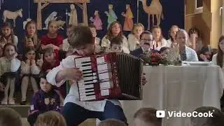 SP6 Sanok - Świąteczne Kolędowanie podczas APELU BOŻONARODZENIOWEGO - 19.12.2025...