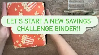 Let&rsquo;s Start A New Savings Challenge Binder || Popcorn & Food Themed Savings Challenges || Holidays