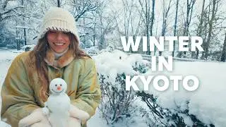 Kyoto Turned White ❄️ A Snowy Walk Along the Philosopher&rsquo;s Path (雪の京都・哲学の道)