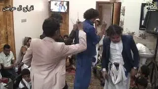 الفنان مجاهد جمال _والفنان_يحي صالح شويع_والعازف_جبري فرحان_ شعبي عرس الدكتور عبدالكريم عواض الأول