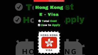 How to Apply Hongkong Visitor Visa #hongkong