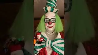 Christmas clown show with Haw Haw the clown. James Kuhn is silly!