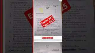 NIOS English 202 Question Paper October 2025 | Class 10 Important Notes & On-Demand Exam Tips! 🔥