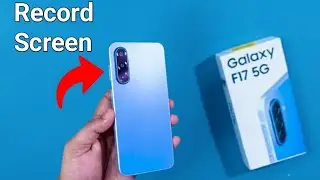 Samsung Galaxy F17 5G - How to record screen