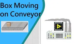 NI DSC MODULE ||(LabVIEW SCADA) in Tamil_a Box Moving on Conveyor