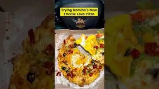 Cheese Volcano Pizza Review 🌋🧀 | Domino&rsquo;s New Launch!