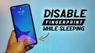How to Disable Fingerprint While Sleeping in Android | Lockdown Option in Hindi