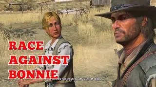 Horse Racing against Bonnie MacFarlane. Red Dead Redemption on PC