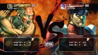 omh I [Dhalsim] vs UM Tyrant [Bison] USF4