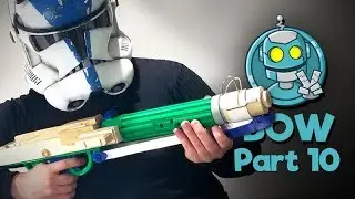 Clone Commander Bow Build - Part 10 - DC-15 Blaster Build 