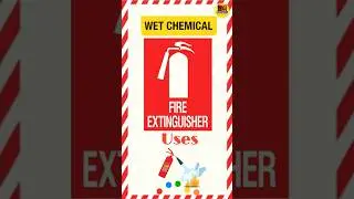 Wet Chemical Fire Extinguisher uses || #fireextinguishers #shorts #youtubeshorts #viral #safetyfirst
