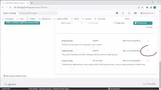 Pinned Ticket Comments