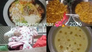 Happy new year 💞🎉 First vlog  2026 Hum house wife ko bhi Enjoy karne ka huq hai 🙋👍