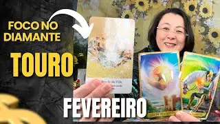 Touro ♉️ FEVEREIRO 2026 CUIDADO ⛔️ COM ESSES CONFLITOS FOCO NO SEU DIAMANTE 💎 