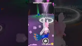 Making neon peacock🦚 on Adopt Me