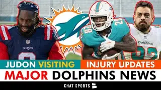 🚨MAJOR Miami Dolphins News: Miami Hosting Matthew Judon + Zach Sieler & De&rsquo;Von Achane Injury News