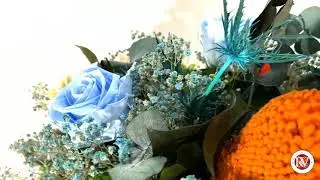 Composizione floreale - Luce - Fiori Stabilizzati