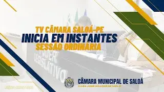 04ª Sessão Ordinária da Câmara de Vereadores de Saloá no ano de 2026!