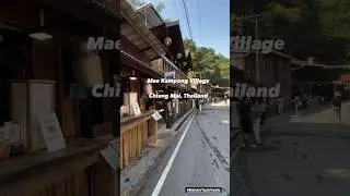 Mae Kampong Village - A popular tourist spot nestled in the mountains of Chiang Mai, Thailand