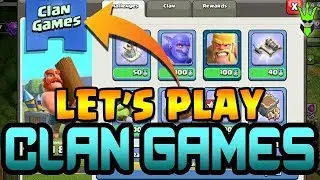 LET'S PLAY CLAN GAMES! - Clash of Clans Challenges! - COC Quests - TH11 Farming