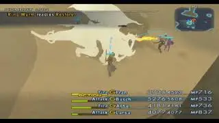 Final Fantasy XII International Zodiac Job System ENG PS2 - Hunt 7 Ring Wyrm