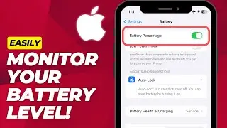 How to Show Battery Percentage on ANY iPhone (iPhone Beginners Guide) - 2026