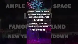 #newyear #2024 #party #event #live #dj #countdown #shorts #gachibowli #hyderabad #telangana #mmj