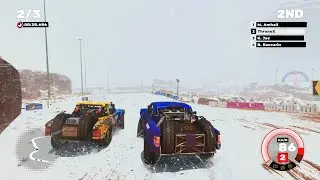 DiRT 5 - USA Arizona - Heavy Snow Gameplay (PC UHD) [4K60FPS]