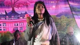 Tinak Sanginj Milwam Nidiyinja || Miss Anju Hembram || New Santali Stege Program video 