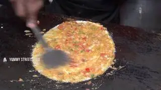 Teenmar Dosa | Special Teenmaar Dosa Recipe | Yummy Street Food