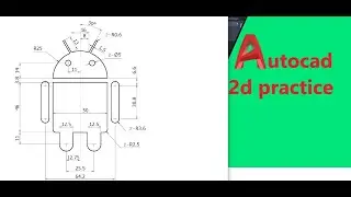autocad 2d drawing in android emulator 🔇📵👍
