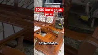 TULANG GAJAH JATI ‼️‼️‼️ 5jt COD seluruh pulauJawa , Madura dan Bali &hellip; #kursi #kursimurah #furniture