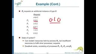 انظمة التشغيل-45: الفصل السابع (الجزء الرابع والاخير): Deadlock Detection and Recovery