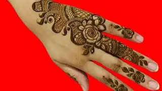 Beautiful Quick Party Henna Design Tutorial | Rifa Mehndi Art | Mehndi | Henna Design