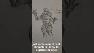 i havent got marvel rivals yet but i love the art style #marvelrivals #marvel #art