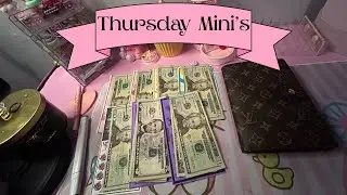 🎀 Thursday Mini's 🎀 #cash #budgeting #money #finance #cashstuffing #debtfree #debt #budget #finance
