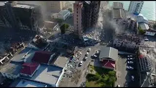 Downtown Port of Spain after a Venezuela Attack