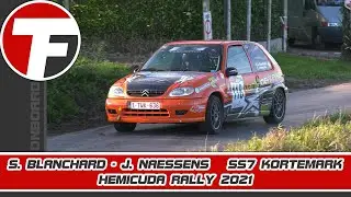 Onboard | S. Blanchard - J. Naessens | SS7 Kortemark | Hemicuda Rally 2021