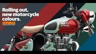 Royal Enfield Bullet New Color's Review 2016
