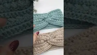 Beautiful Crochet Earwarmer Tutorial for Beginners #crochet